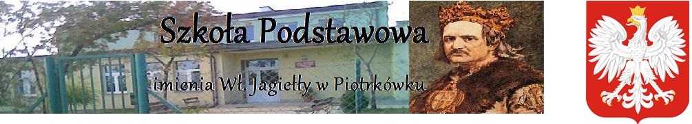 Strona internetowa Szkoły Podstawowej w Piotrkówku